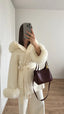 The Iconic Wool Coat with Detachable Fox Fur Trim